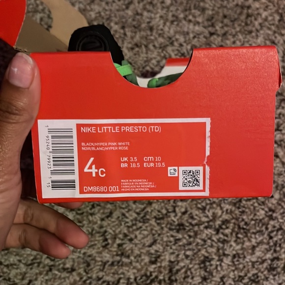 Nike Presto size 4C - Picture 2 of 3